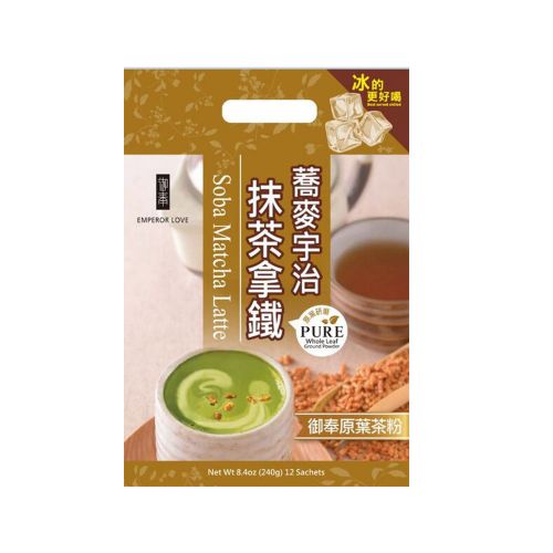 【御奉】蕎麥宇治抹茶拿鐵20g*12包/袋