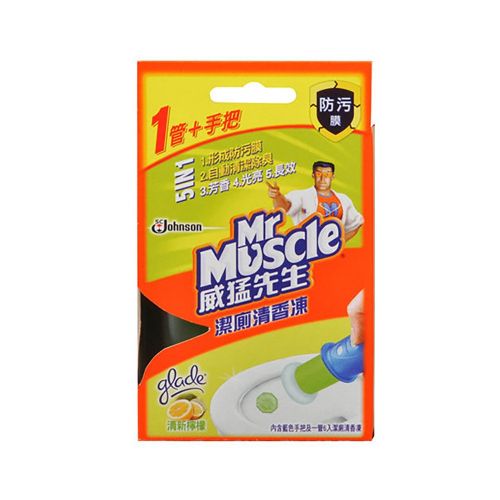 威猛先生-潔廁清香凍組-檸檬38g(1+1把)/盒