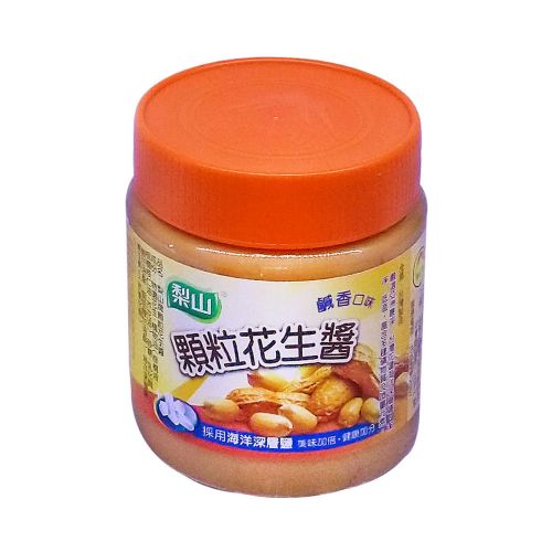 梨山-花生醬(顆粒)340g/瓶