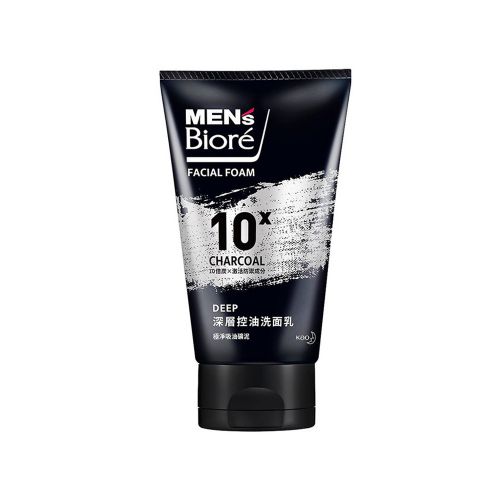 【Biore 蜜妮】男性控油去角質洗面乳 100g/條