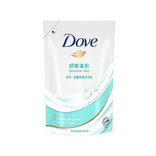 多芬-溫和低敏感沐浴乳(補)650ml/袋