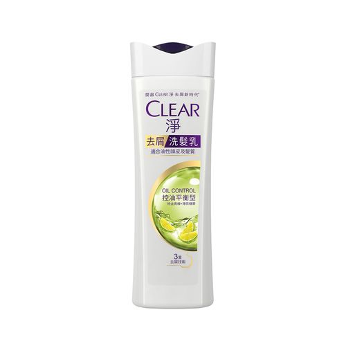 【CLEAR淨】女士控油平衡型洗髮乳400ml/瓶