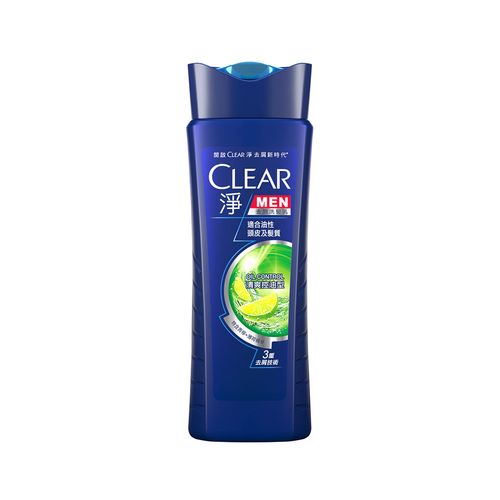 【CLEAR淨】男士清爽控油型洗髮乳400ml/瓶