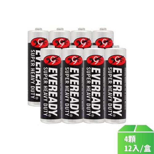 【永備】碳鋅黑金鋼３號電池4顆-12包/盒