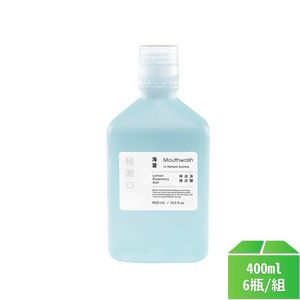 【刷樂】植漱口水(海霧)400ml-6瓶/組