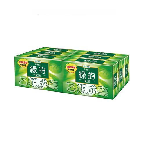 【綠的】藥皂80g*6入/組