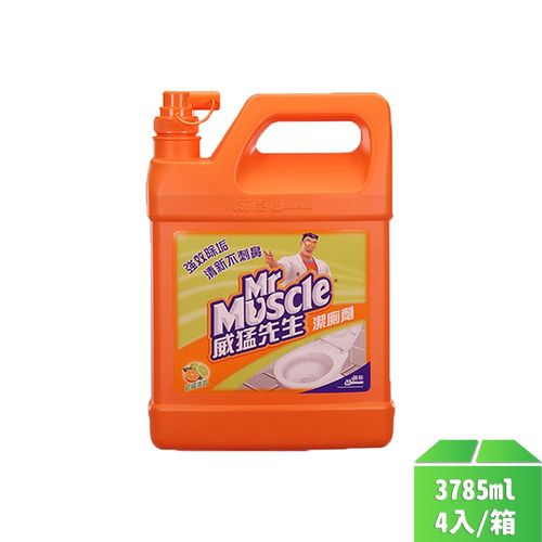 【威猛先生】潔廁劑柑橘清香加侖桶3785ml-4瓶/箱