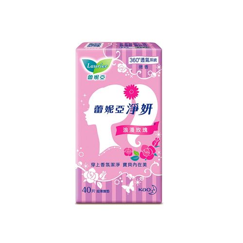 【蕾妮亞】淨妍護墊-浪漫玫瑰微香14cm*40片/包