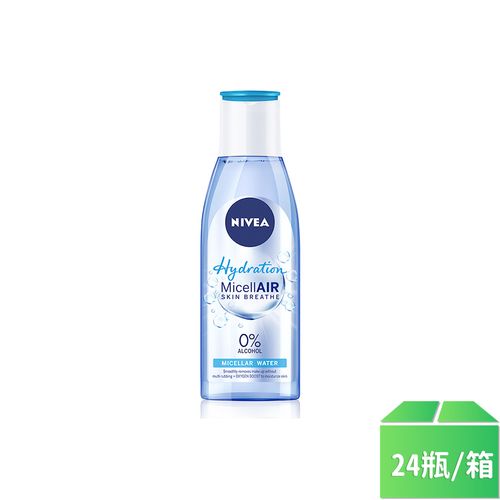 【NIVEA 妮維雅】保濕控油深層卸妝水200ml-24瓶/箱