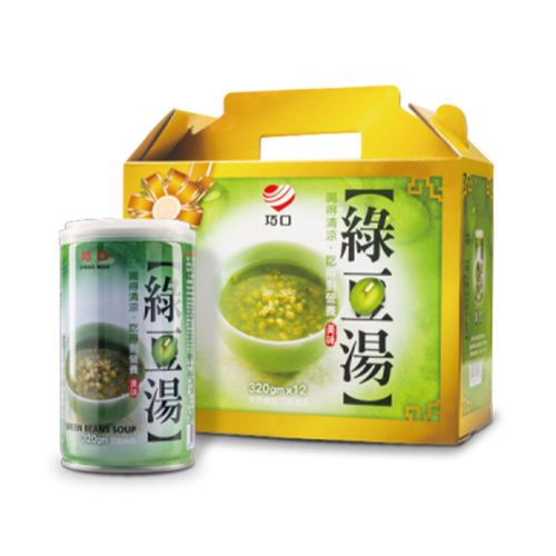 【巧口】綠豆湯320g-12罐/盒
