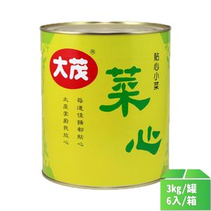 【大茂】菜心3kg-6罐/箱