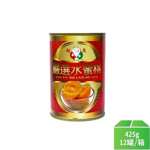 【飯友】水蜜桃罐425g-12罐/箱