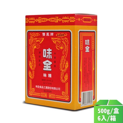 【味全】味精500g-6盒/箱