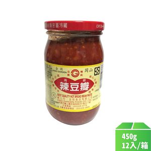 【金岡】辣豆辦(大)450g-12瓶/箱