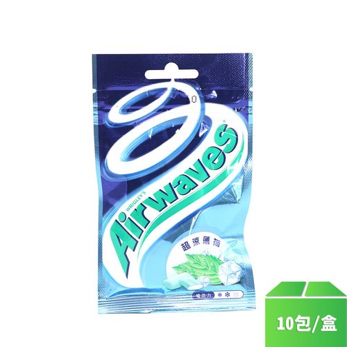 Airwaves-超涼無糖口香糖-超涼薄荷10包/盒