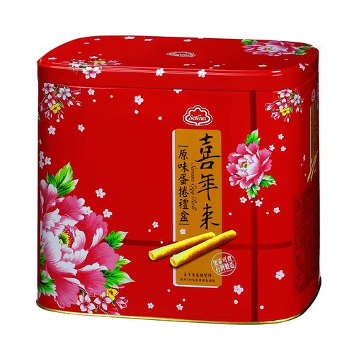 【喜年來】原味蛋捲禮盒512g/盒(4支x8包)