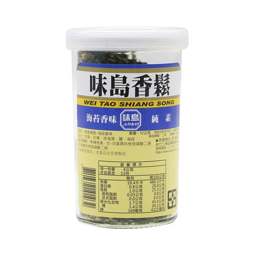 味島-海苔香味瓶52g/瓶