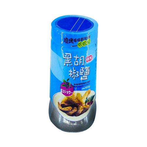 【真好家】黑胡椒鹽(恰恰罐)400g/罐