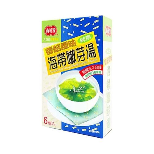 【真好家】海帶嫩芽湯(香菇)27g/盒
