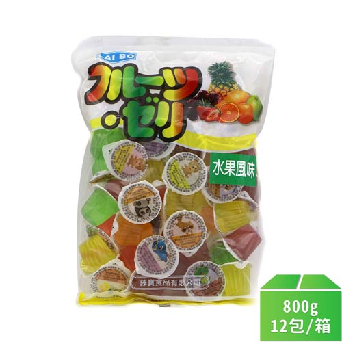 【錸寶】綜合果凍包800g-12包/箱