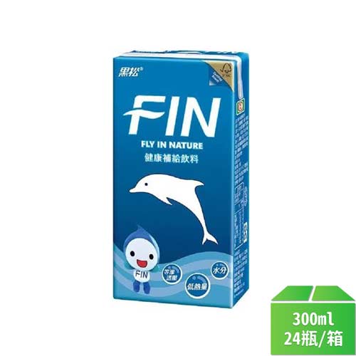 【黑松】FIN健康補給飲料300ml-24瓶/箱