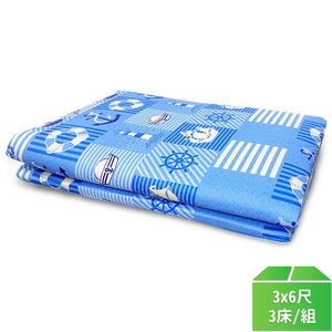冬夏兩用透氣單人蓆面床墊3*6尺-3床/組