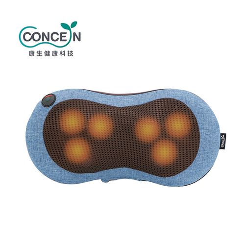 【Concern康生】4D摩力寶貝溫熱揉捏按摩枕CON-1288(西部牛仔)/台