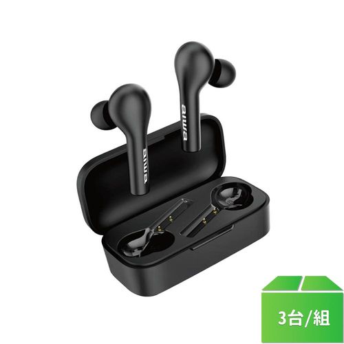 【AIWA愛華】真無線藍牙耳機 AT-X80R-3台/組